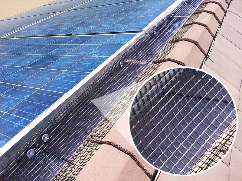 Professional 30m Solar Panel Bird Exclusion Kit (GALVANIZED MESH) EnviroGuard